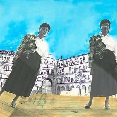 1988. J.C. en la plaza de la Corredera, Córdoba